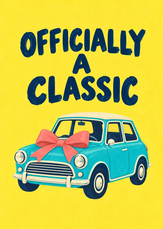 Officially a Classic card
