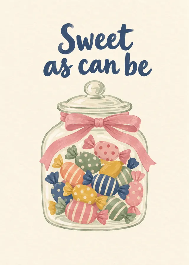 Sweet as Can Be card
