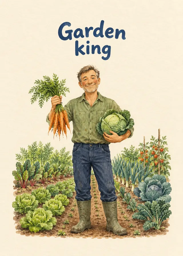 Garden King card