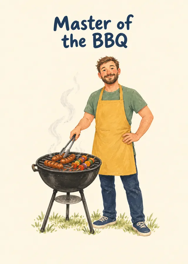 Master of the BBQ card