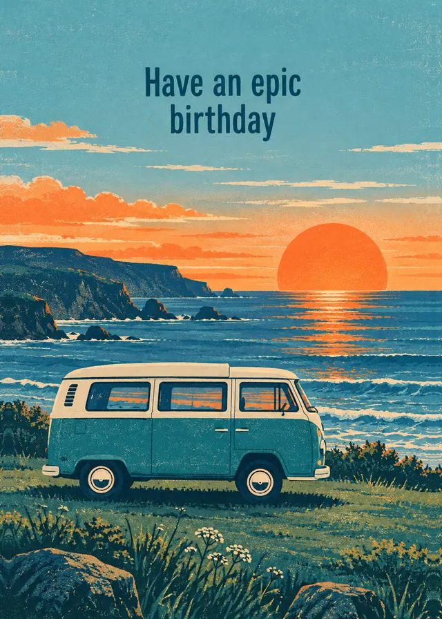 Have an Epic Birthday card