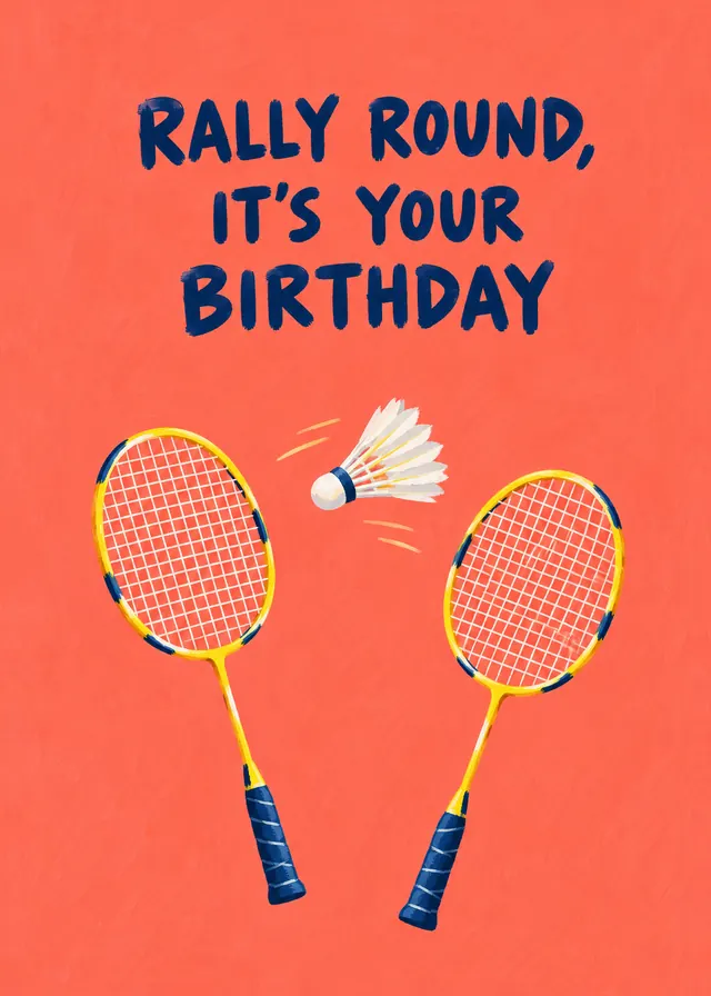 Rally Round, It's Your Birthday card