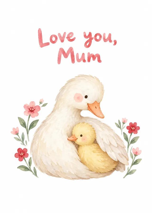 Love You, Mum card