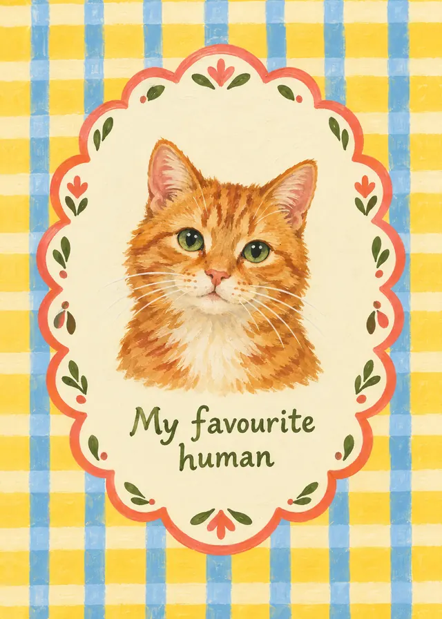 My Favourite Human card