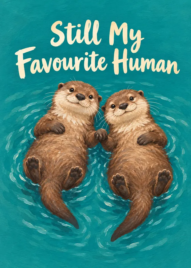 Still My Favourite Human card