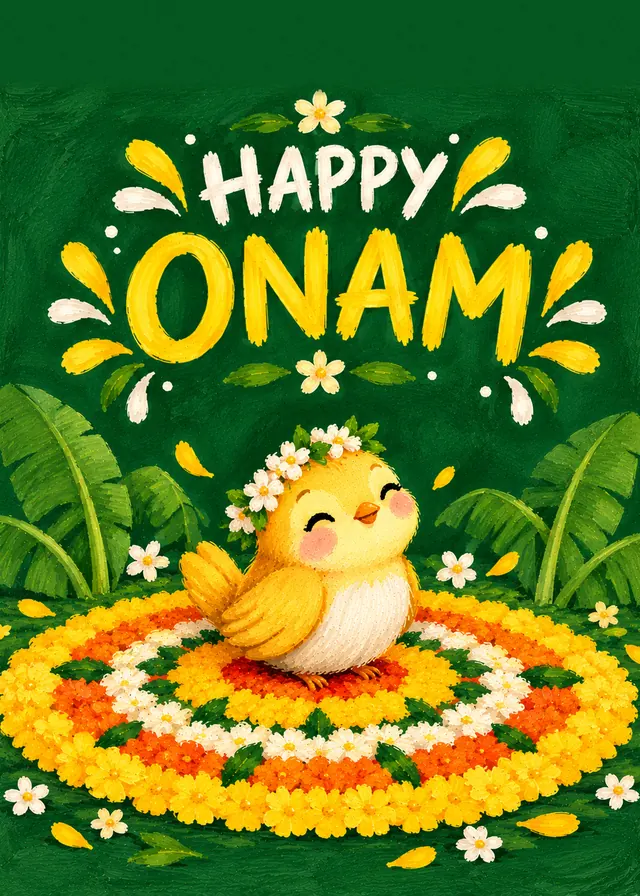 Happy Onam card