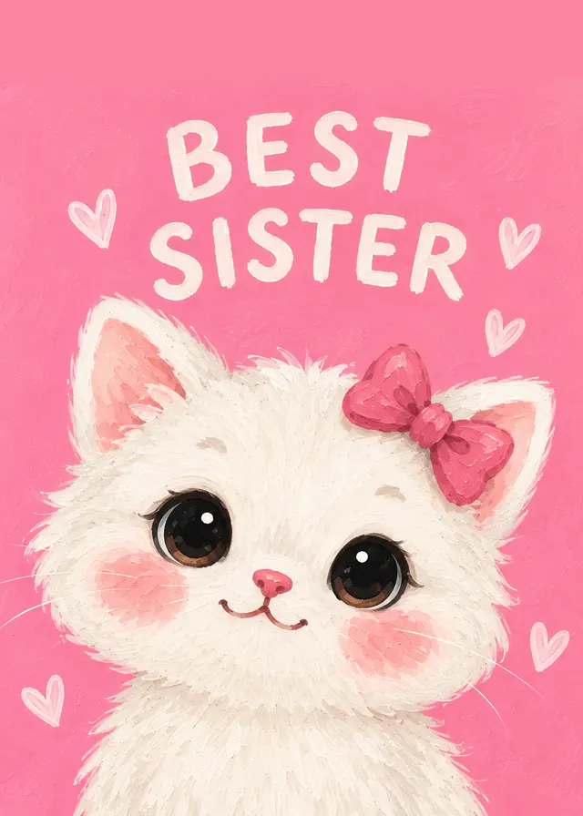 Best Sister card